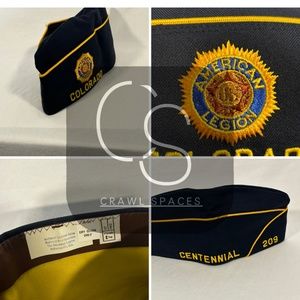Vintage American Legion Colorado Hat 209 Centenial